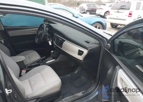 2014 Toyota Corolla Le из США, поврежденный, VIN 2T1BURHE6EC213355